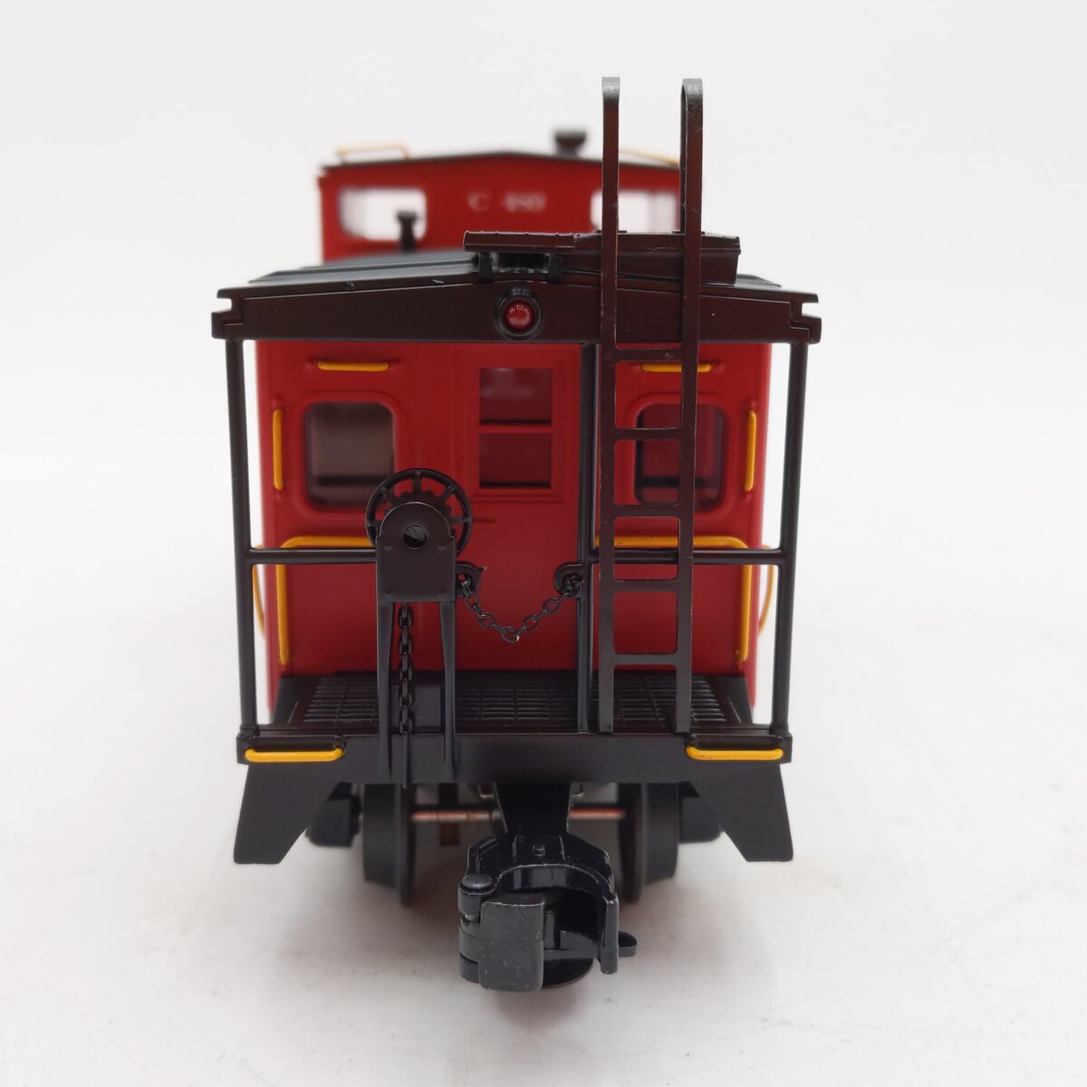 MTH 20-91107 O Gauge Erie Extended Vision Caboose #C-489 LN/Box
