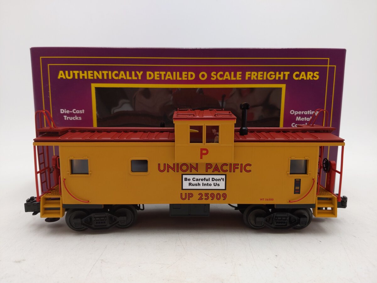 MTH 20-91109 O Gauge Union Pacific Caboose #25909 EX/Box