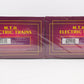 MTH 20-91083 O Gauge Reading Extended Vision Caboose (2-Pack) MT/Box