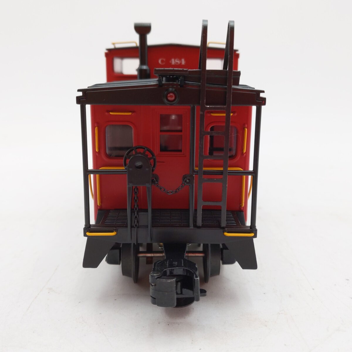 MTH 20-91107 O Gauge Erie Extended Vision Caboose #C-484 EX/Box