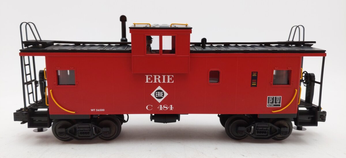 MTH 20-91107 O Gauge Erie Extended Vision Caboose #C-484 EX/Box