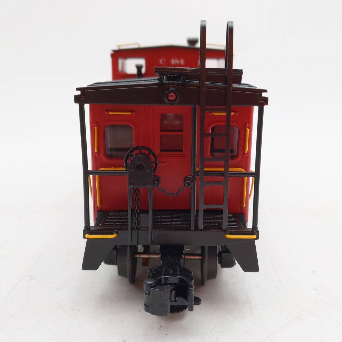 MTH 20-91107 O Gauge Erie Extended Vision Caboose #C-484 EX/Box