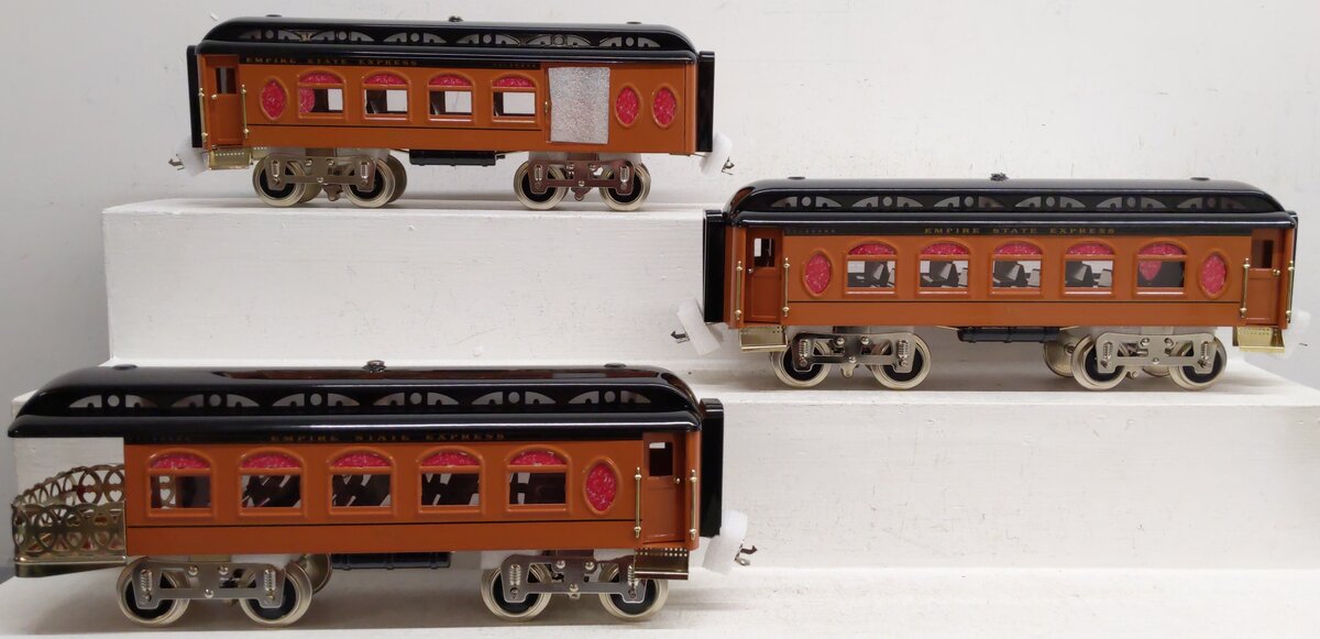 MTH Lionel Lines 11-40077 Std Gauge NYC 3-Car Passenger Set #18, 19, 182 LN/Box