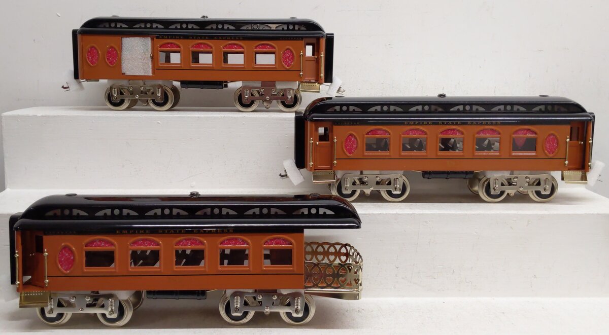 MTH Lionel Lines 11-40077 Std Gauge NYC 3-Car Passenger Set #18, 19, 182 LN/Box