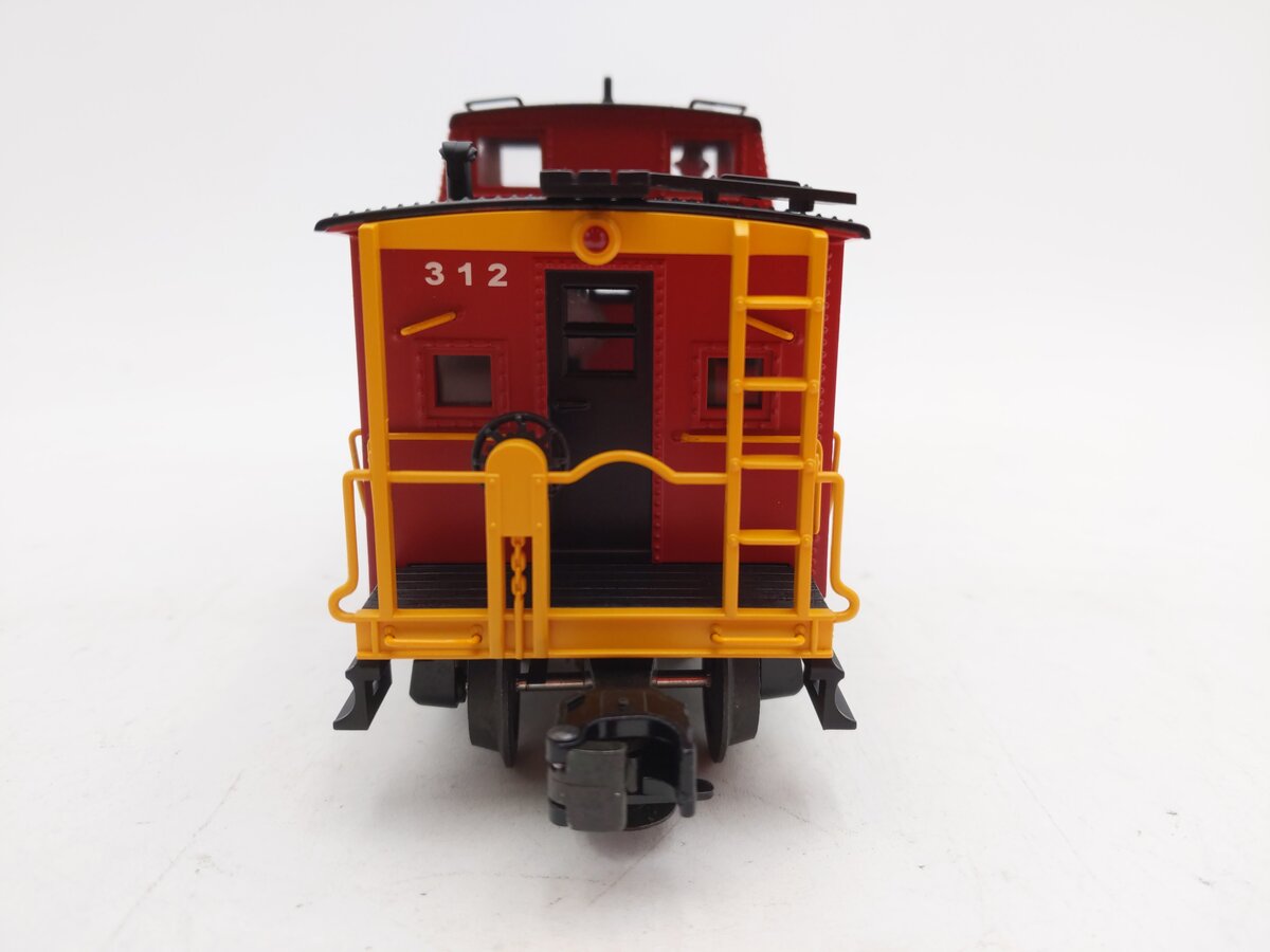 MTH 20-91104 O Gauge Virginian Center Cupola Steel Caboose #312 EX/Box
