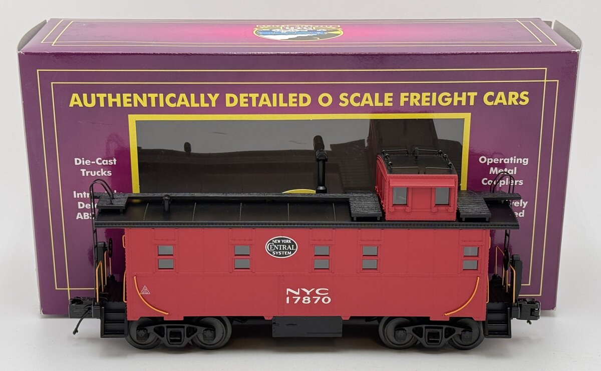 MTH 20-91373 O New York Central Steel Caboose #17870 LN/Box