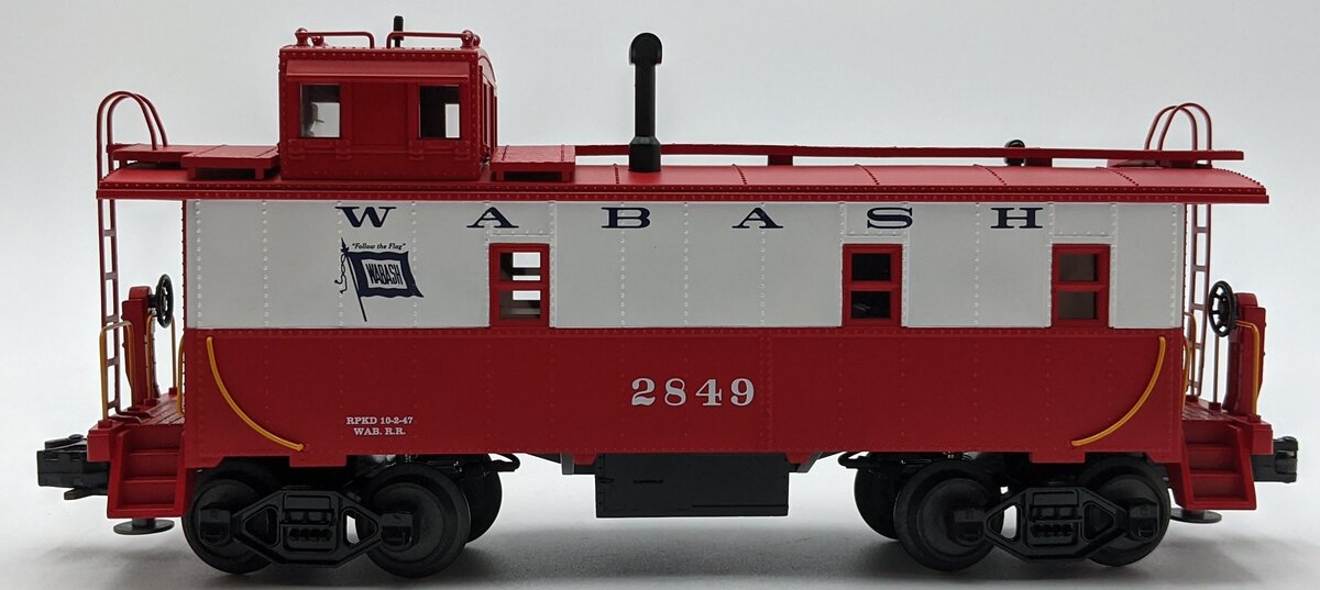 MTH 20-91044 O Gauge Wabash Steel Caboose #2849 NIB
