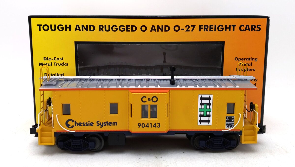 MTH 30-7738 Chessie Bay Window Caboose NIB