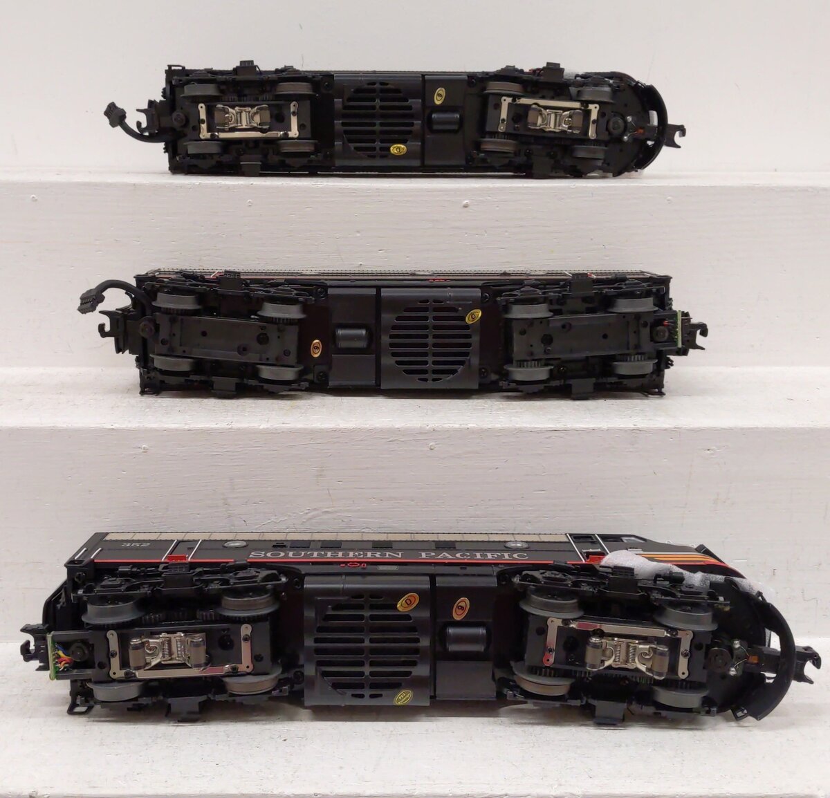 MTH 20-20390-1 O Southern Pacific F-7 ABA Diesel Set #352/354/543 w/PS3 LN/Box