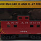 MTH 30-77201 O Ann Arbor Steel Caboose NIB