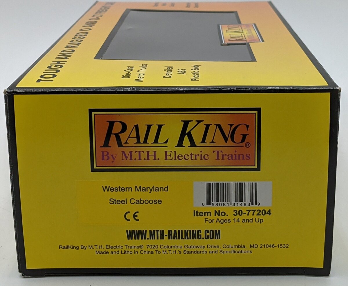 MTH 30-77204 O WM Steel Caboose NIB