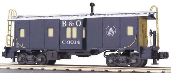 MTH 30-7750 O Gauge Baltimore & Ohio Bay Window Caboose #3014 LN/Box