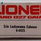 Lionel 6-6425 O Gauge Erie Lackawanna Bay Window Caboose #6425 VG/Box