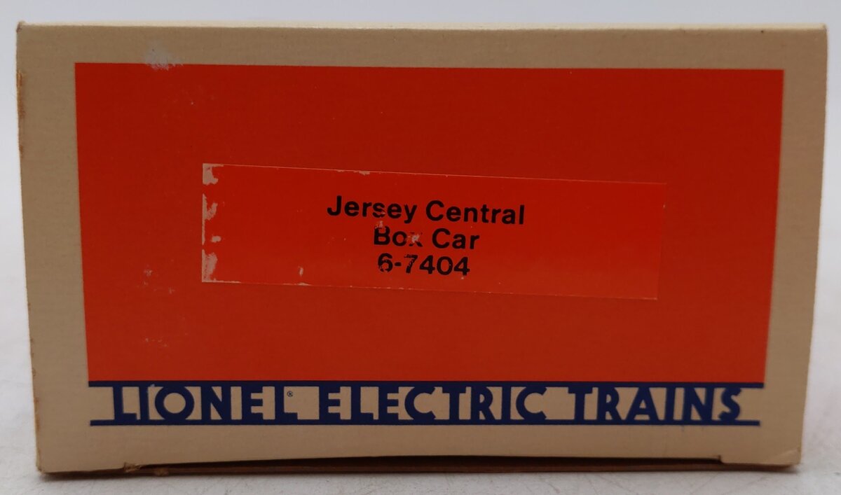 Lionel 6-7404 O Gauge Jersey Central Boxcar #7404 EX/Box