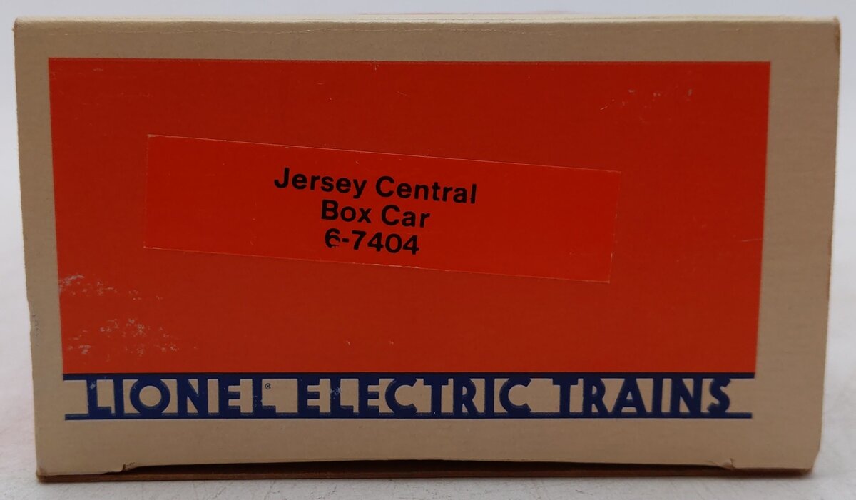 Lionel 6-7404 O Gauge Jersey Central Boxcar #7404 EX/Box