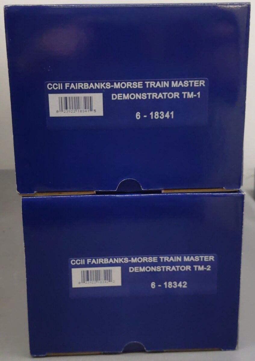 Lionel 6-18340 O Gauge LCC Fairbanks-Morse Trainmaster A-A Demonstrators EX/Box