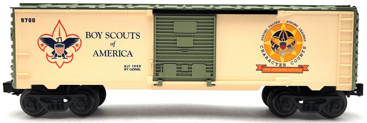 Lionel 6-26237 O Gauge Boy Scout Boxcar #9700 LN/Box