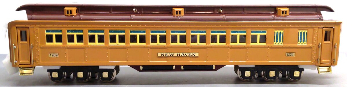 MTH 11-40082 Std. Gauge Showroom Coach Car Two-Tone Brown (New Haven) LN/Box