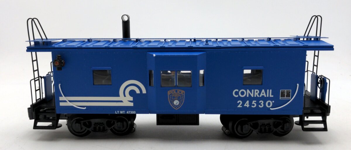 K-Line K612-1411 Conrail Railroad Police Window Caboose NIB