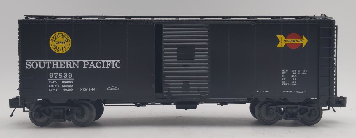 MTH 20-93588 O Gauge Southern Pacific 40' AAR Boxcar #97839 NIB