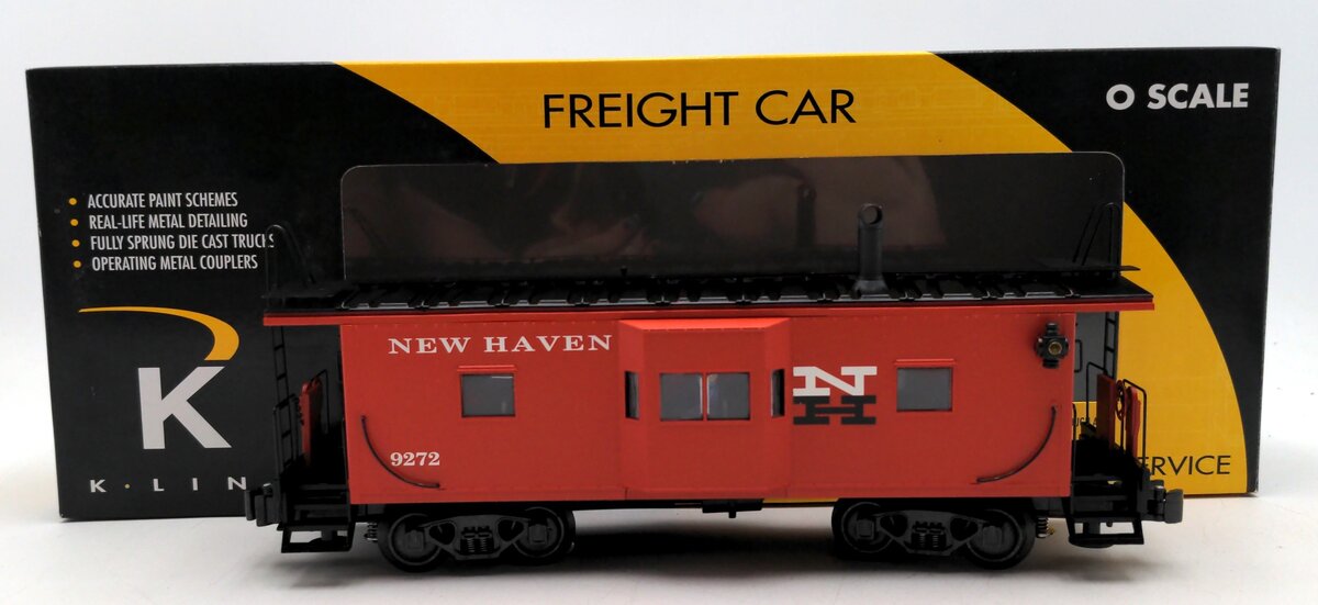K-Line K612-1791 New Haven Bay Window Caboose NIB