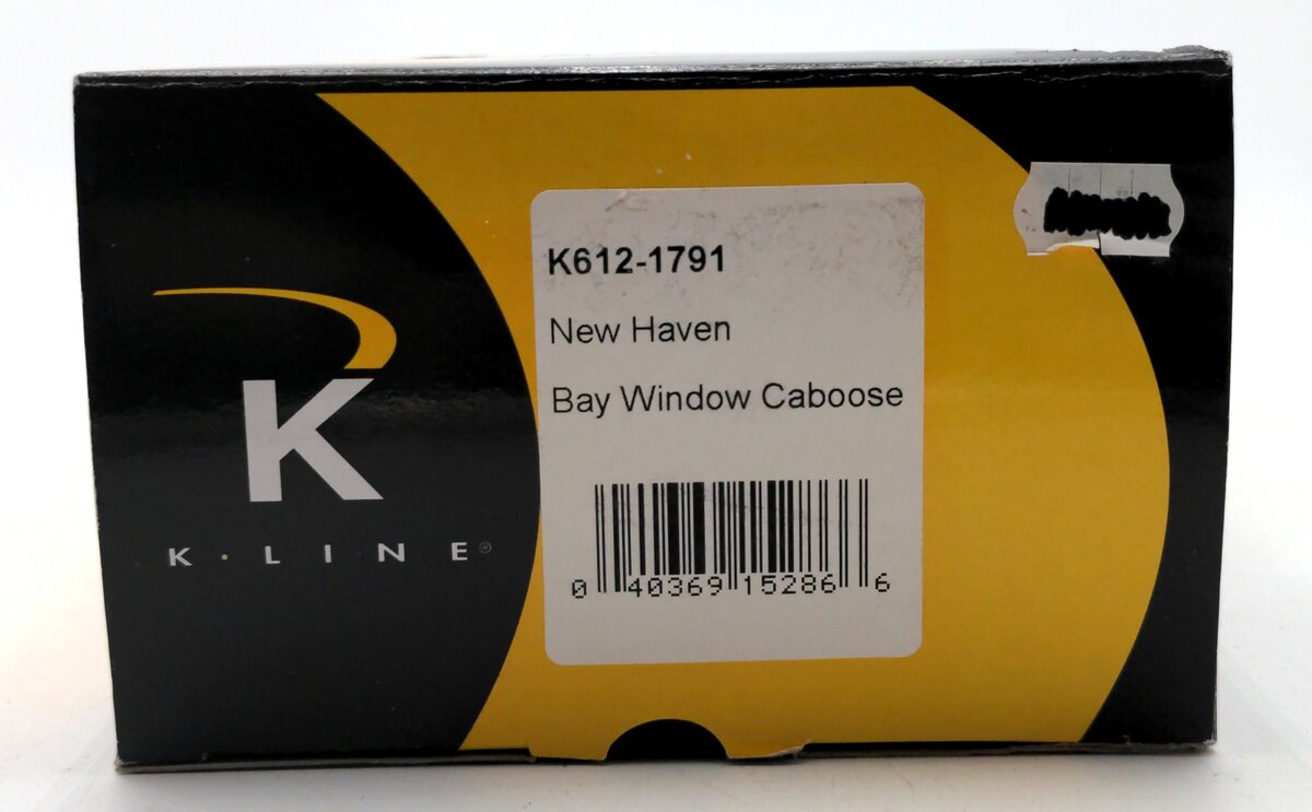 K-Line K612-1791 New Haven Bay Window Caboose NIB