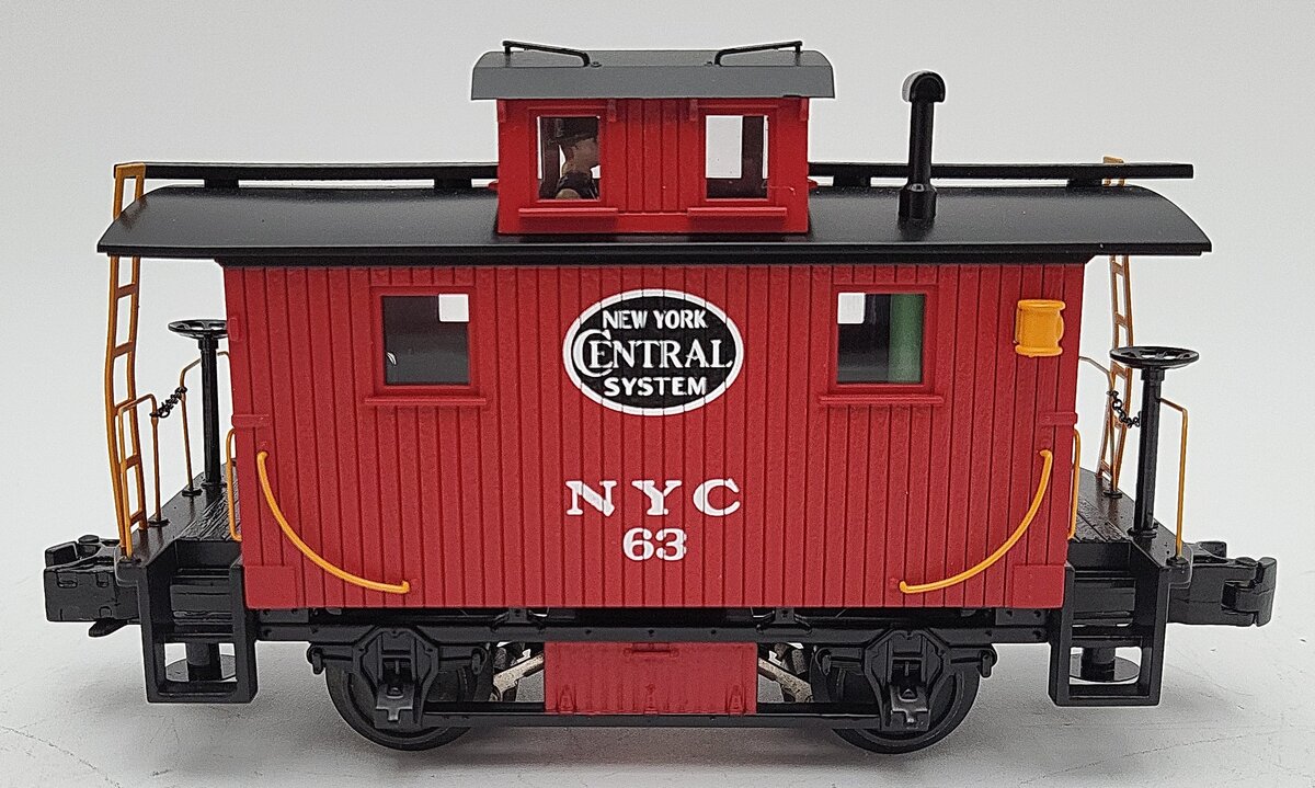 MTH 20-91296 New York Central Bobber Caboose #63 LN/Box