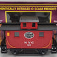MTH 20-91296 New York Central Bobber Caboose #63 LN/Box