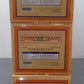 Lionel 11-40018 STD Gauge "Two Tone Green" Lionel Lines Passenger Car Set NIB
