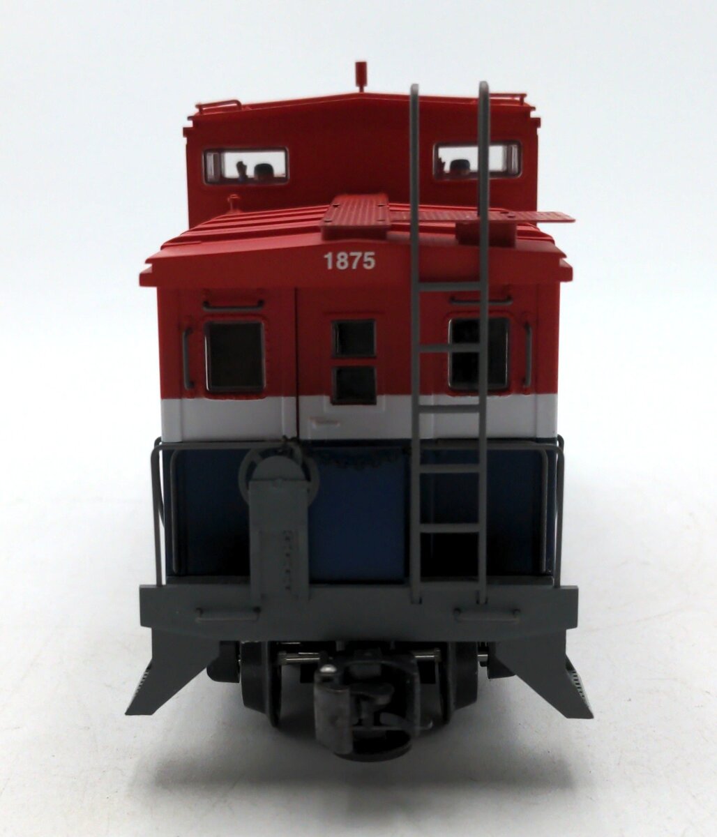 K-Line K613-8012 BC Rail Extended Vision Lighted Caboose NIB