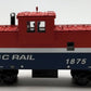 K-Line K613-8012 BC Rail Extended Vision Lighted Caboose NIB