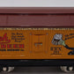 MTH 11-30109 Standard Gauge Burp Oh Beer 214R Refrigerator Car #201 LN/Box