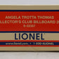 Lionel 6-52357 Angela Trotta Thomas Collector's Club Billboard 2004 NIB