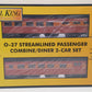 MTH 30-6063 O Southern Pacific O-27 Streamlined Combo/Diner Set (Set of 2) LN/Box