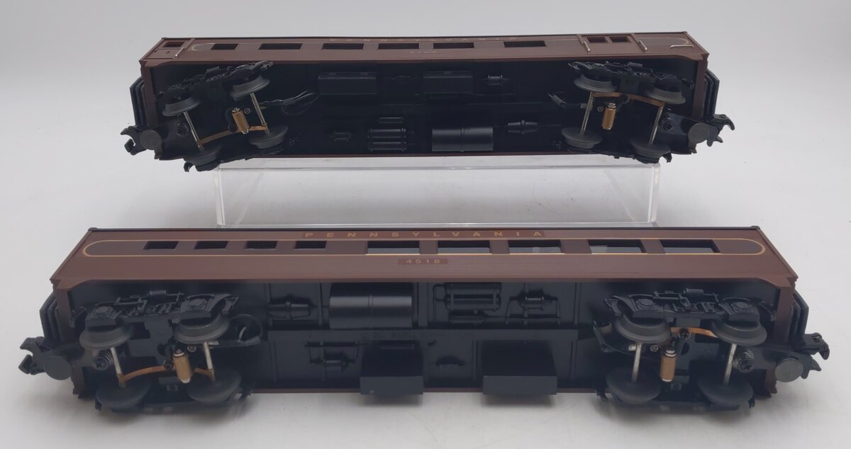 MTH 30-6106 O Gauge Pennsylvania Streamlined Combine/Diner Set NIB