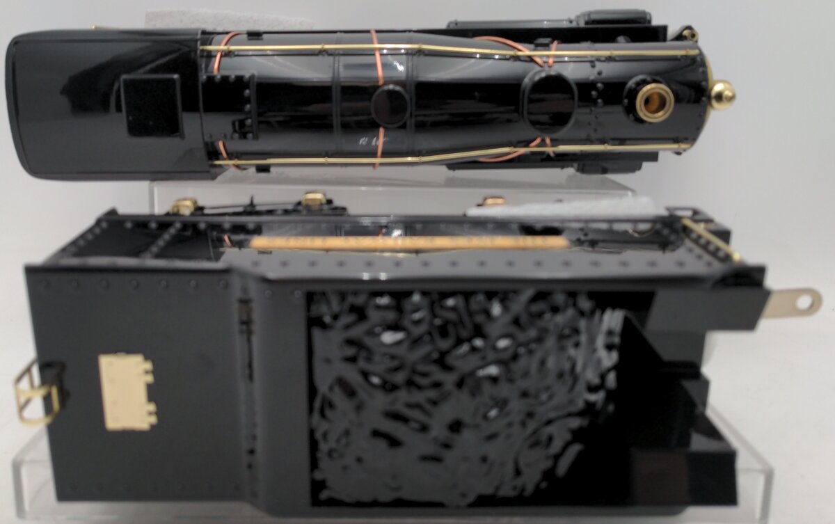 MTH 10-1342-1 Standard Gauge Ives Steamer W/ PS 3.0 Black EX/Box