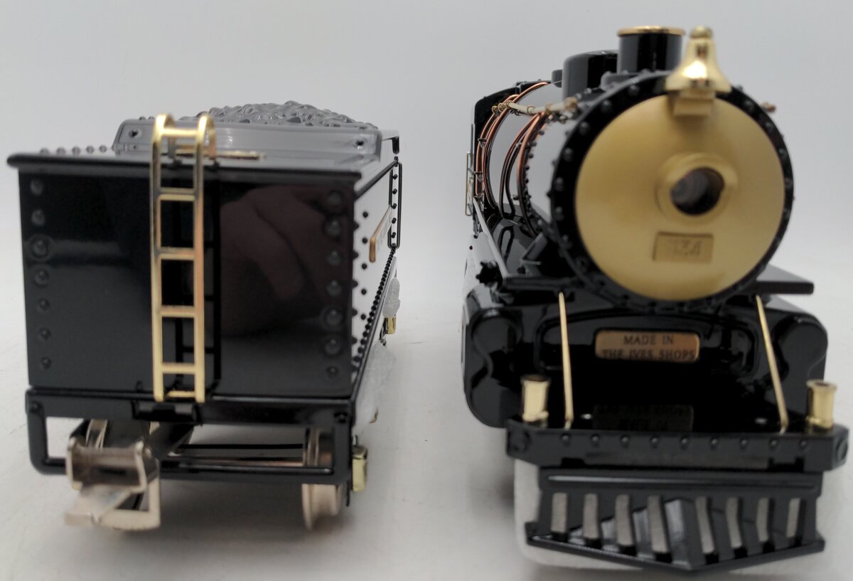 MTH 10-1342-1 Standard Gauge Ives Steamer W/ PS 3.0 Black EX/Box