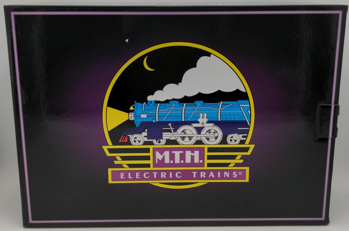 MTH 10-1342-1 Standard Gauge Ives Steamer W/ PS 3.0 Black EX/Box