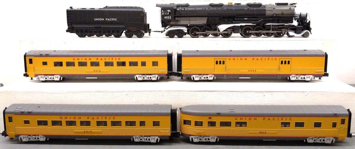 MTH 30-1584-1 O Union Pacific 4-8-8-4 Imperial Big Boy Passenger Train Set w/PS3