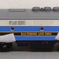 MTH 20-80004A O Gauge Baltimore & Ohio F-3 ABA Diesel Freight Train Set w/PS 2.0 NIB