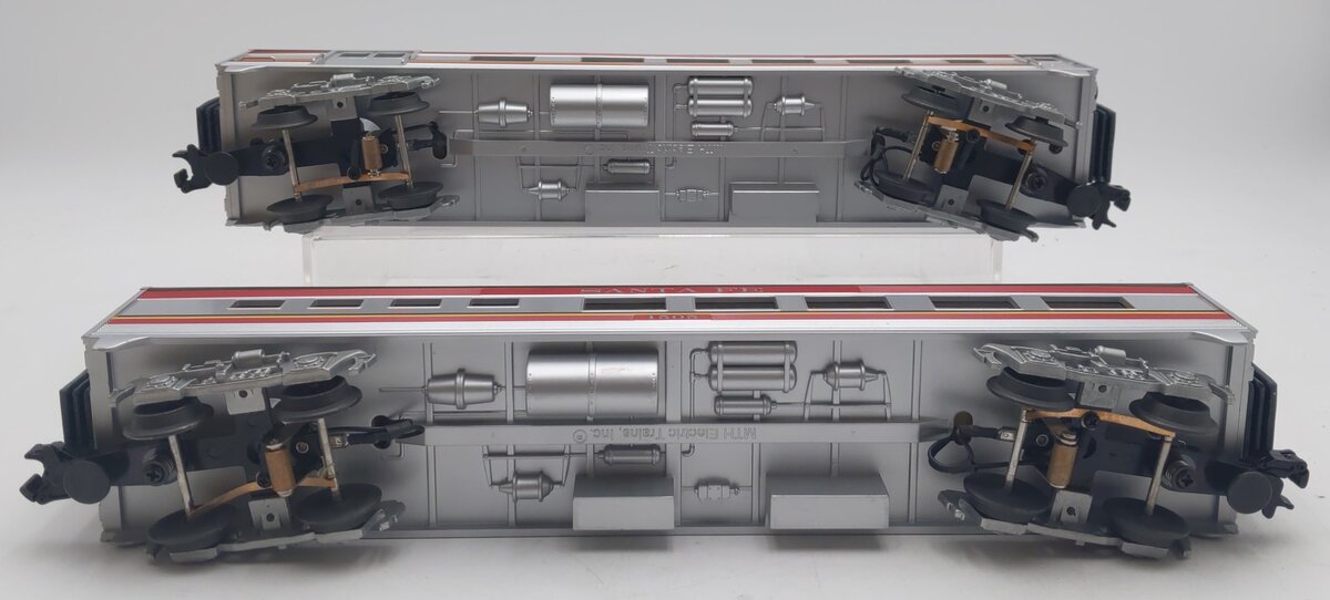 MTH 30-6105 O Santa Fe Streamlined Combo/Diner Set (Set of 2) LN/Box