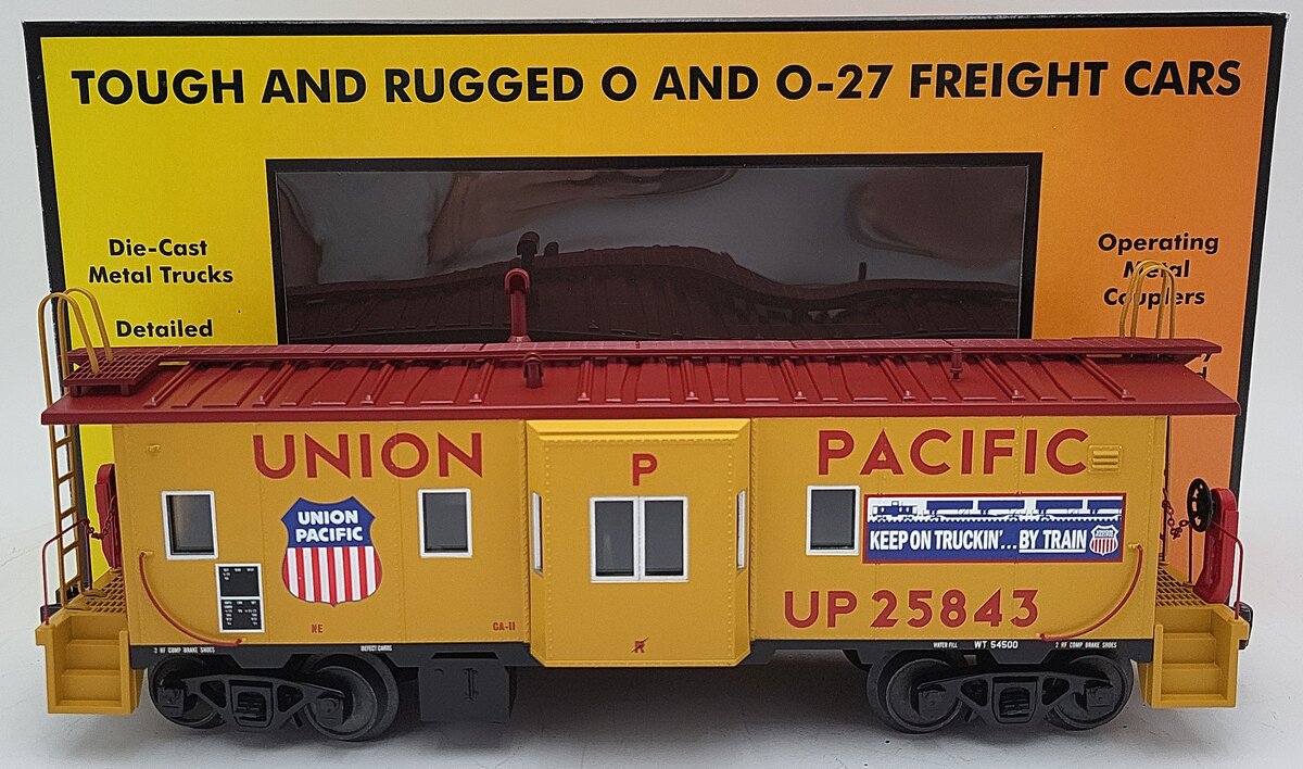 MTH 30-1583E Union Pacific Bay Window Caboose NIB