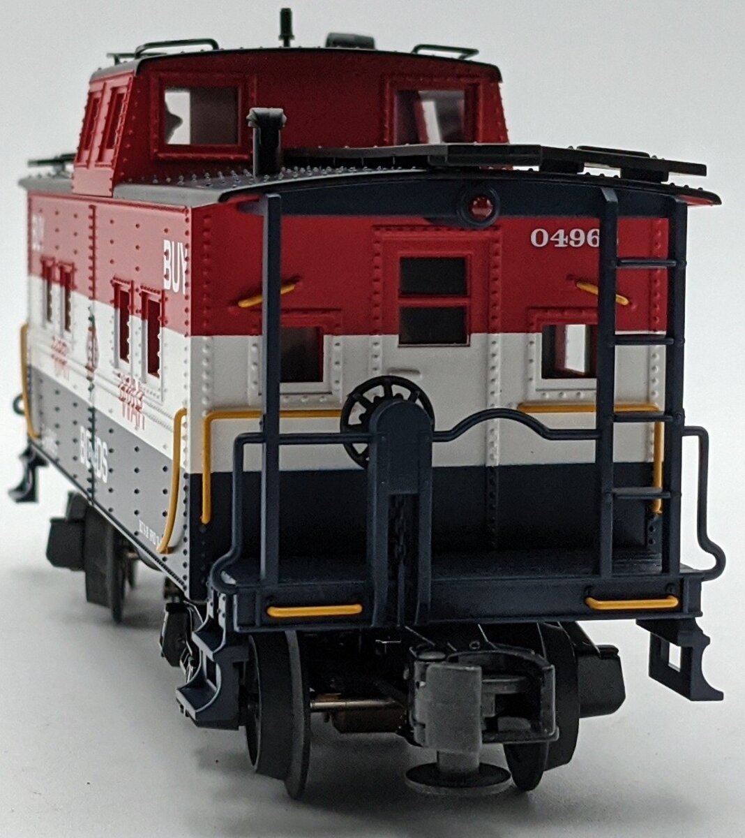 MTH 20-91066 O Gauge Erie U.S. War Bonds Steel Caboose #04968 NIB
