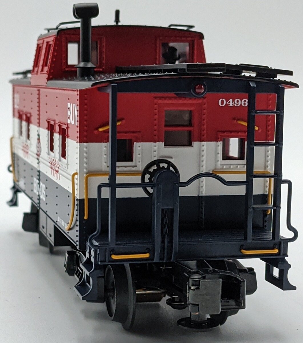 MTH 20-91066 O Gauge Erie U.S. War Bonds Steel Caboose #04968 NIB