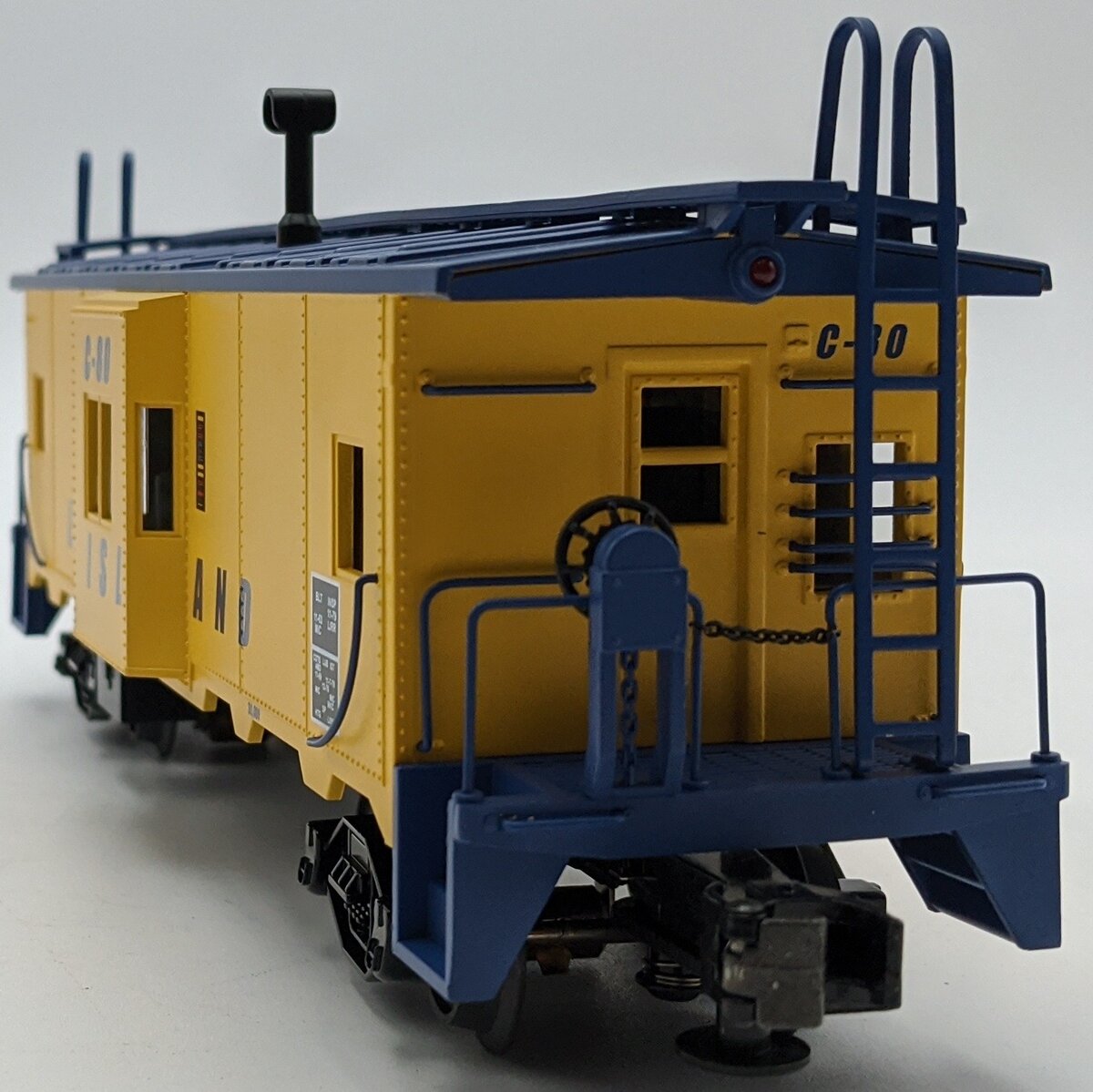 MTH 20-91041 Long Island Bay Window Caboose #C-80 NIB