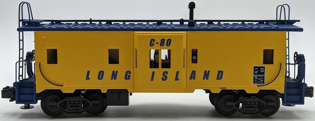 MTH 20-91041 Long Island Bay Window Caboose #C-80 NIB