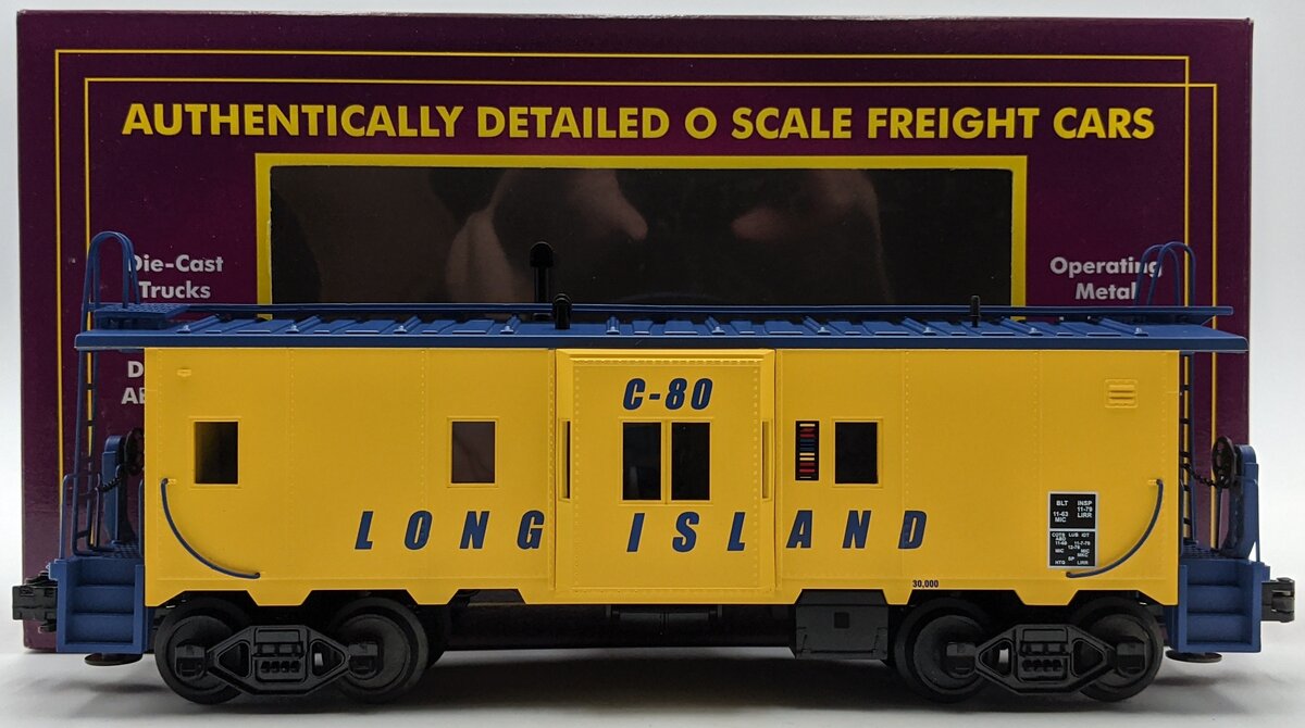 MTH 20-91041 Long Island Bay Window Caboose #C-80 NIB