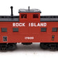 MTH 20-91067 O Gauge Rock Island Caboose #17600 NIB