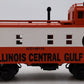 MTH 30-7787 O Illinois Central Gulf RailKing Offset Steel Caboose Car #199114 EX/Box