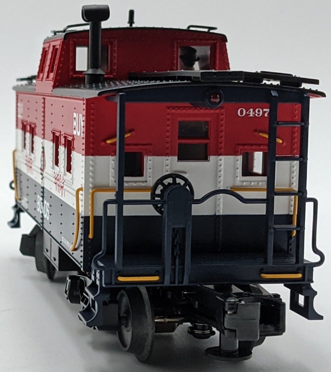 MTH 20-91066 O Gauge Erie U.S. War Bonds Steel Caboose #04973 NIB
